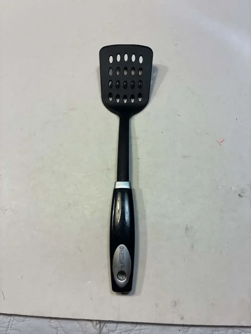 Oneida Nylon Slotted Turner Kitchen Spatula with Ergonomic Handle